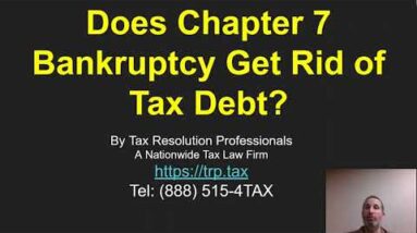 Does Chapter 7 Bankruptcy Get Rid Of Tax Debt? Yes For Income, No For Other Types! 20 Does Chapter 7 Bankruptcy Get Rid Of Tax Debt? Yes For Income, No For Other Types!