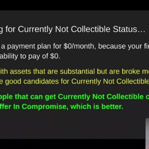 How To Get Out Of An IRS Payment Plan You Cannot Afford by a Tax Attorney