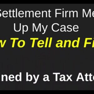 Tax Relief Firm Messed Up My Case - How To Tell and How To Fix It