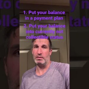 2 Ways To Quickly Release Your #IRS Wage Garnishment