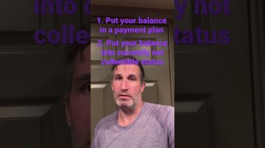 2 Ways To Quickly Release Your #IRS Wage Garnishment