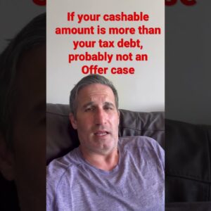 Do you always have to include your 401k in your Offer In Compromise? #irs #debt #taxes #taxrelief