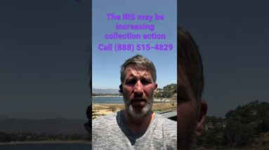 The #irs may be increasing collection action soon, get help today