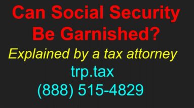 Can Social Security Be Garnished? Yes For Some Things 6 Can Social Security Be Garnished? Yes For Some Things